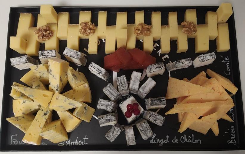 Plateau de fromages : spécial Noël