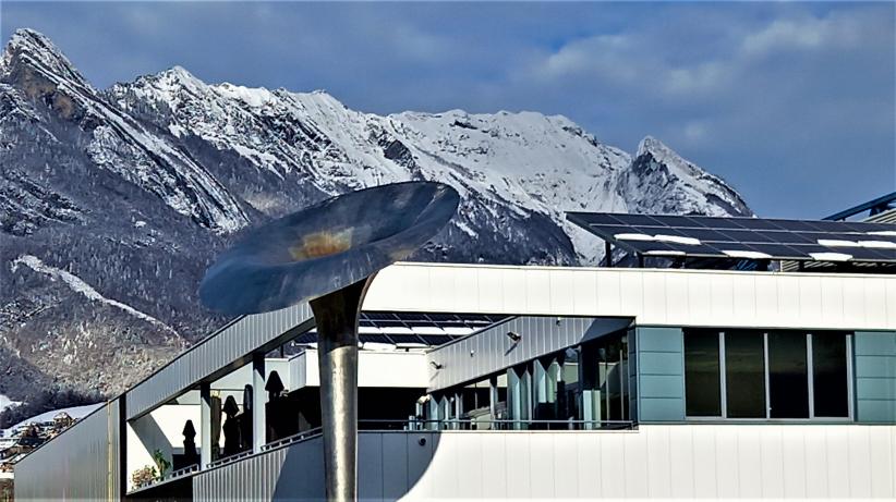 La vasque olympique d'Albertville