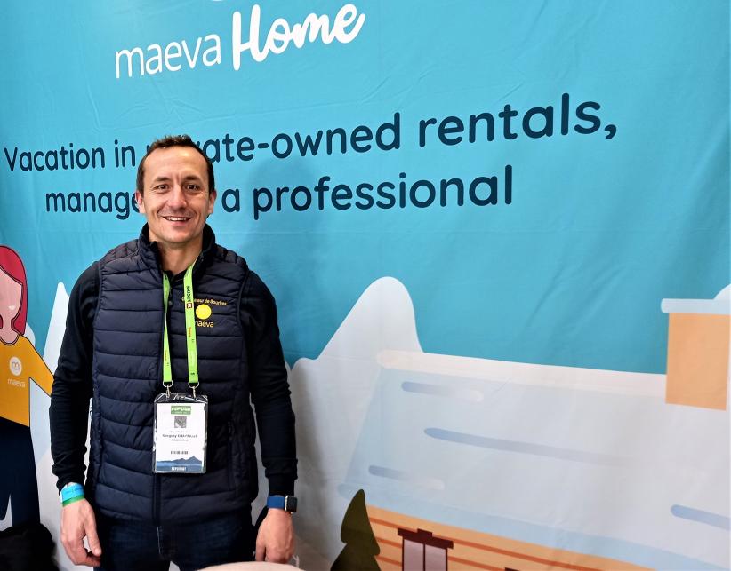 Grégory Chaffret, responsable commercial chez Maeva Home