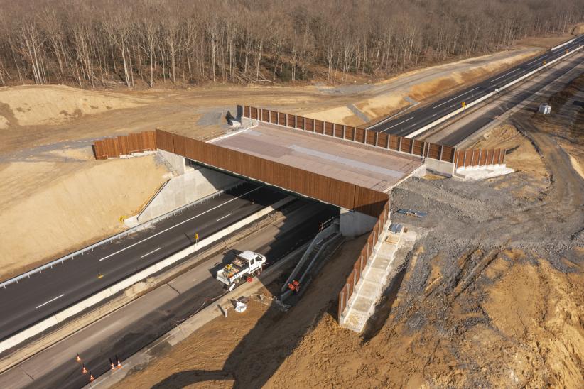 Chantier A79 Pont