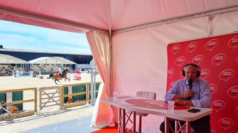 Alain LANDAIS Vice-président du Jumping de Bourg-en-Bresse