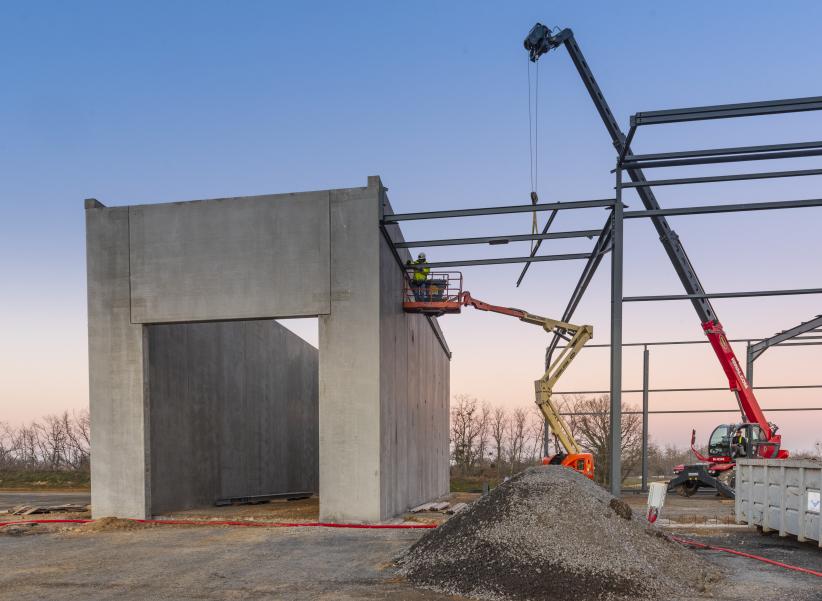 Chantier A79 Pont