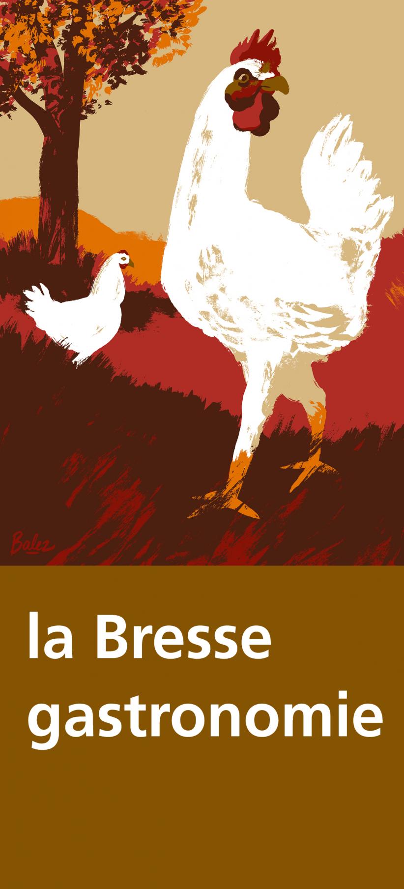 La Bresse Gastronomie A39 et A40 Panneau entier