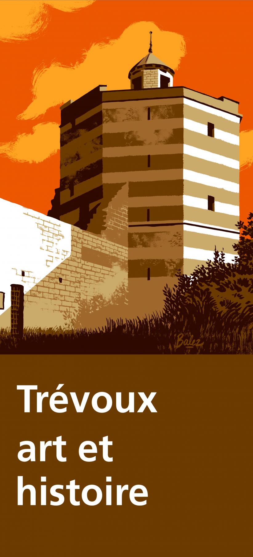 Trevoux Art Et Histoire Panneau entier