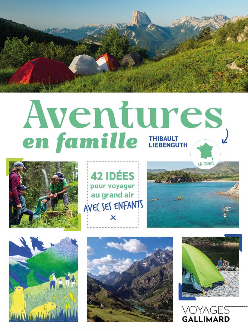 Couverture livre "Aventures en famille"