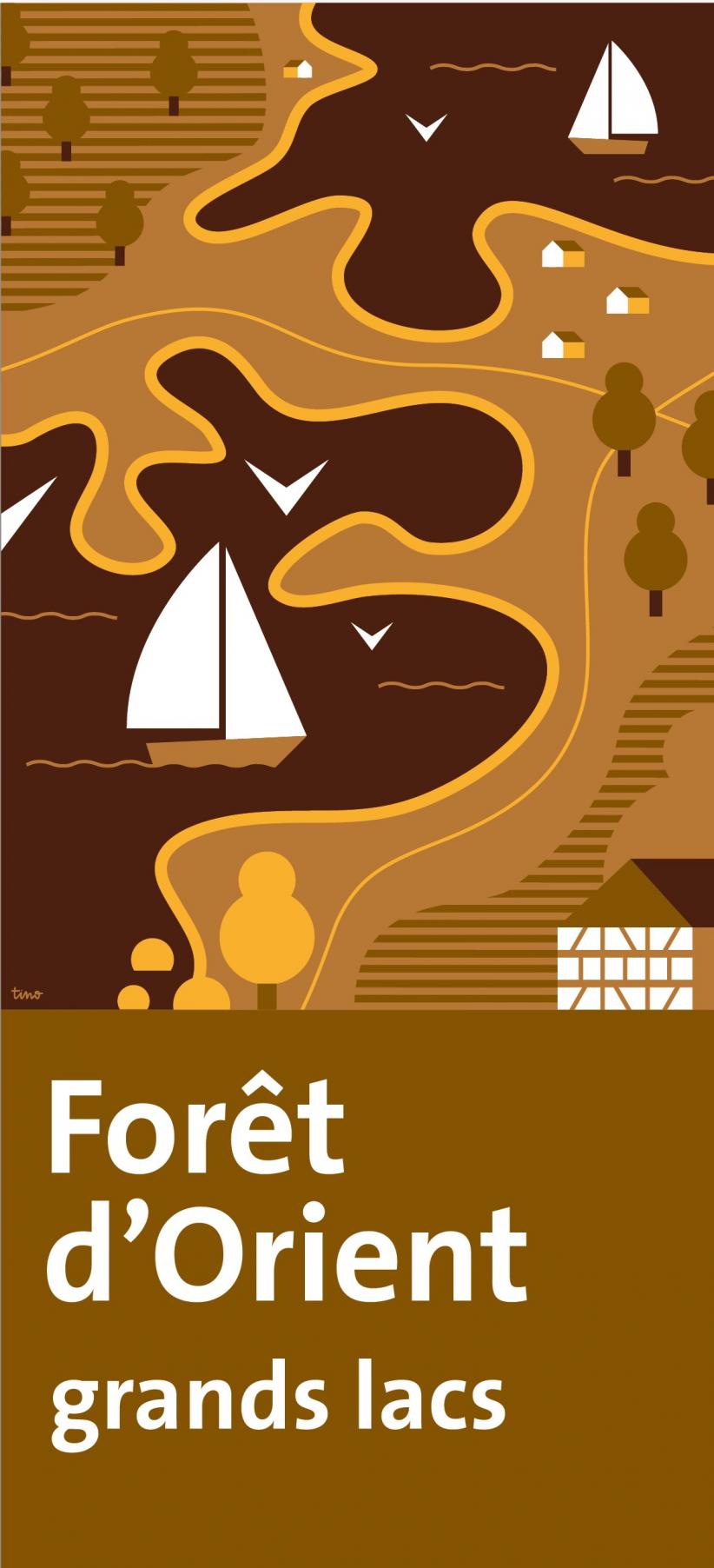 Foret d'Orient Grands Lacs panneau entier