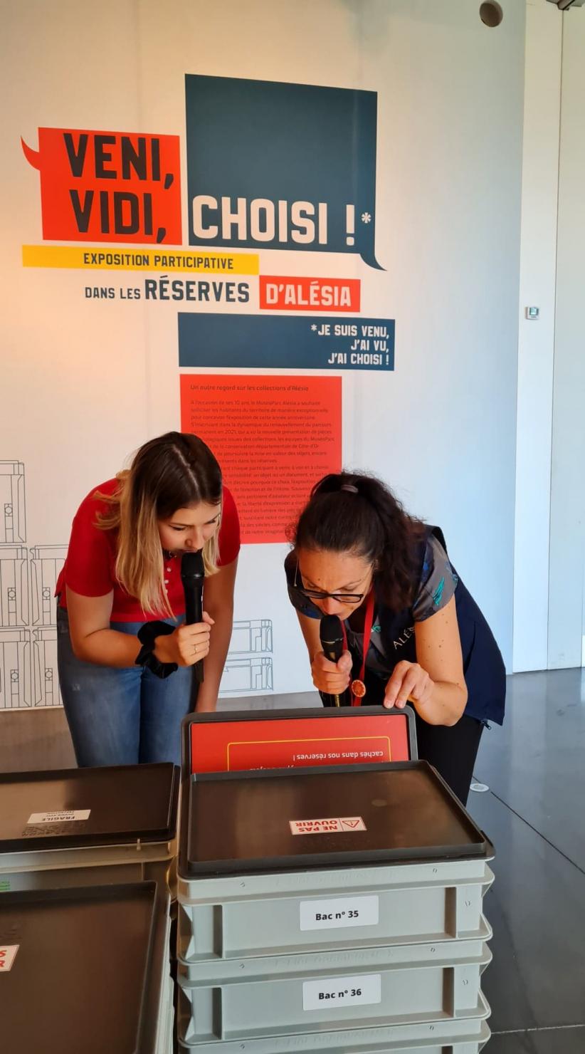 A la découverte de l'exposition Veni Vidi Choisi