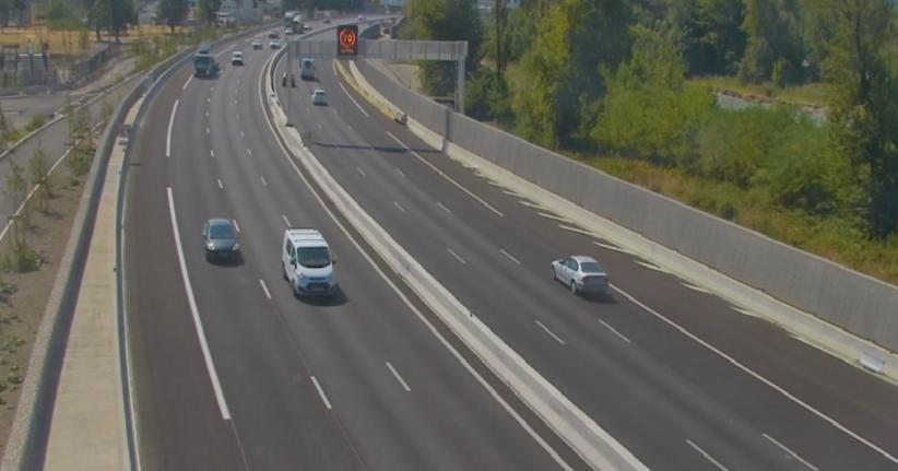 Ouverture 3ème voie sur A480