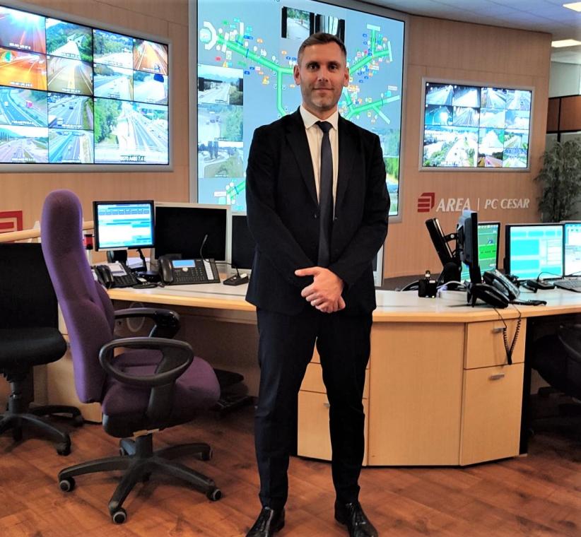 Alexandre Claude, directeur des autoroutes AREA