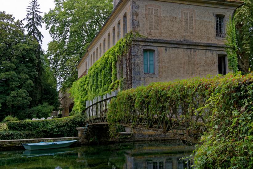 Le village de Bèze en Côte d'Or