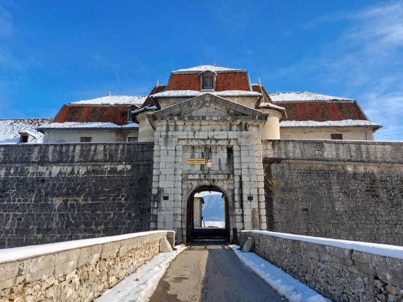 Pavillon d'entrée du fort Barraux