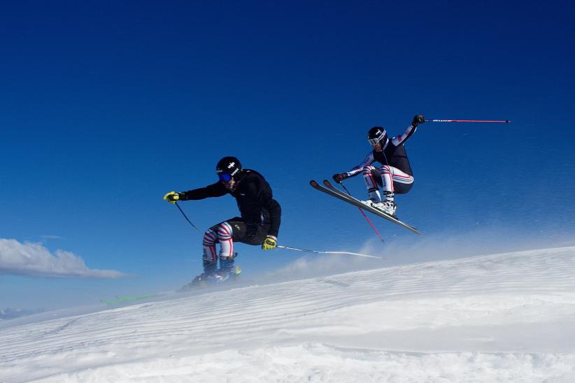 Skieurs du comité de ski de Savoie 