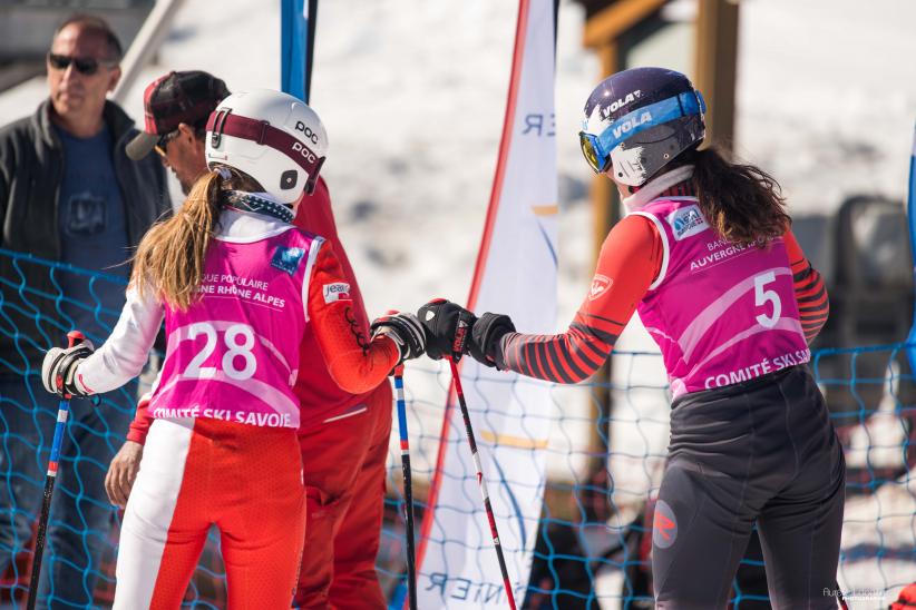 Compétition féminine comité de ski de Savoie