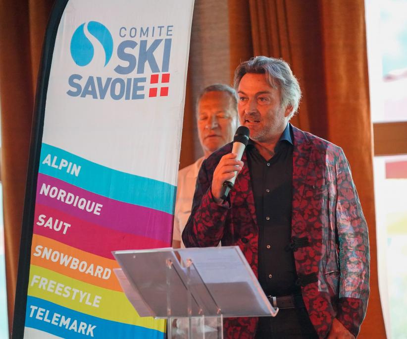 Thierry Schoenauer, président du comité de ski de Savoie