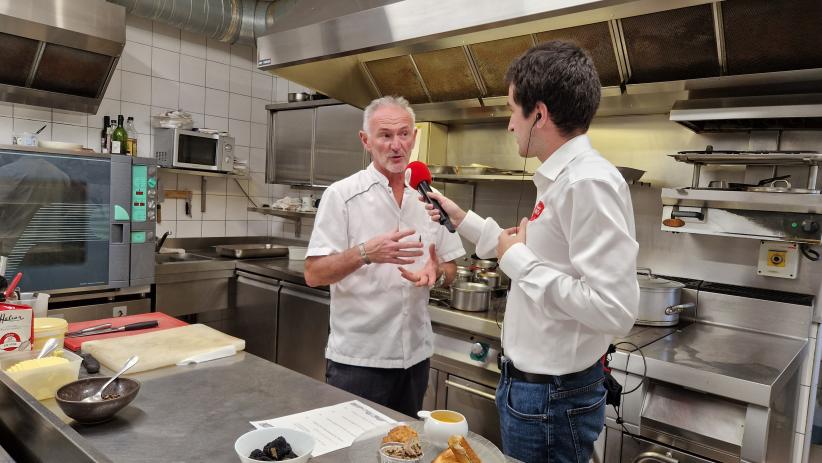 François LAGRUE Chef Cuisinier  Auberge Côté Rivière 