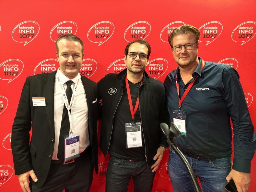 Sébastien RICHIR (Osram Lighting) et Arnaud DE CARLI (Mecacyl)