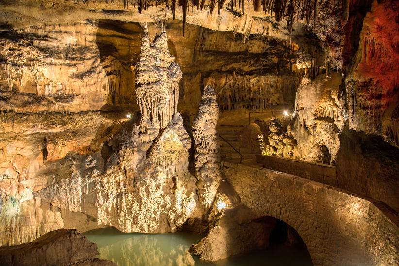 la grotte d'osselle