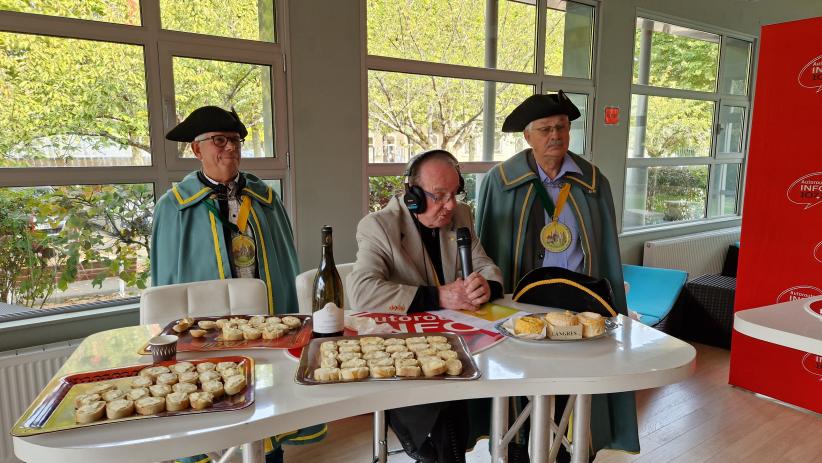 Eric MASSELIER  Grand Maître de la Confrérie des Tastes Fromages de Langres 