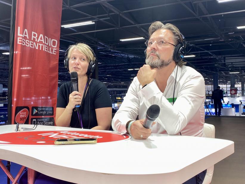 Aurélie JOUVE, Directrice du salon EQUIP AUTO & Philippe BAUDIN, Président du Salon EQUIP AUTO