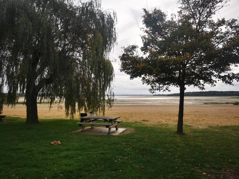 Le lac d'Orient en automne