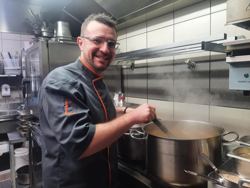 Richard Bernigaud, chef et propriétaire du restaurant L’Essentiel à Dijon