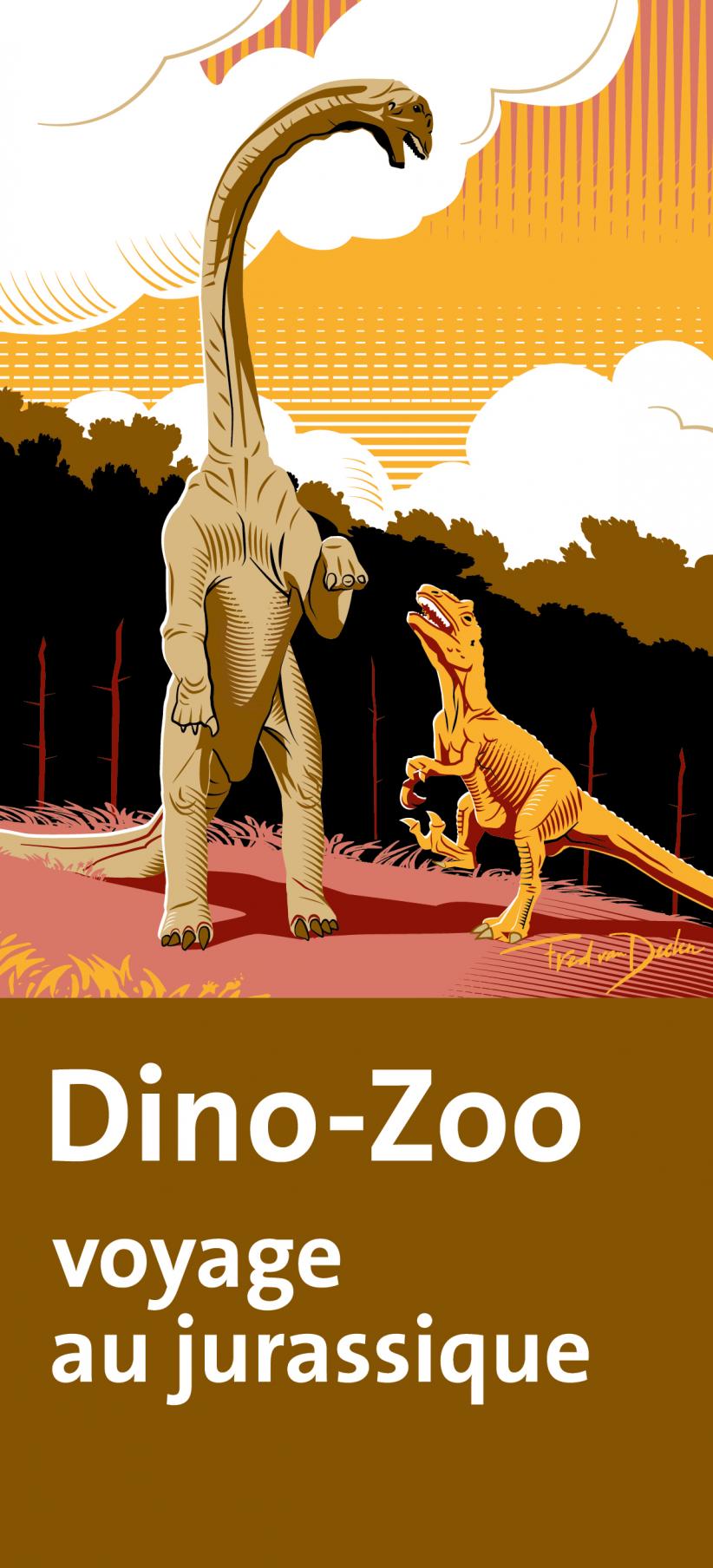 APRR A36 Van Deelen Dino-Zoo panneau entier