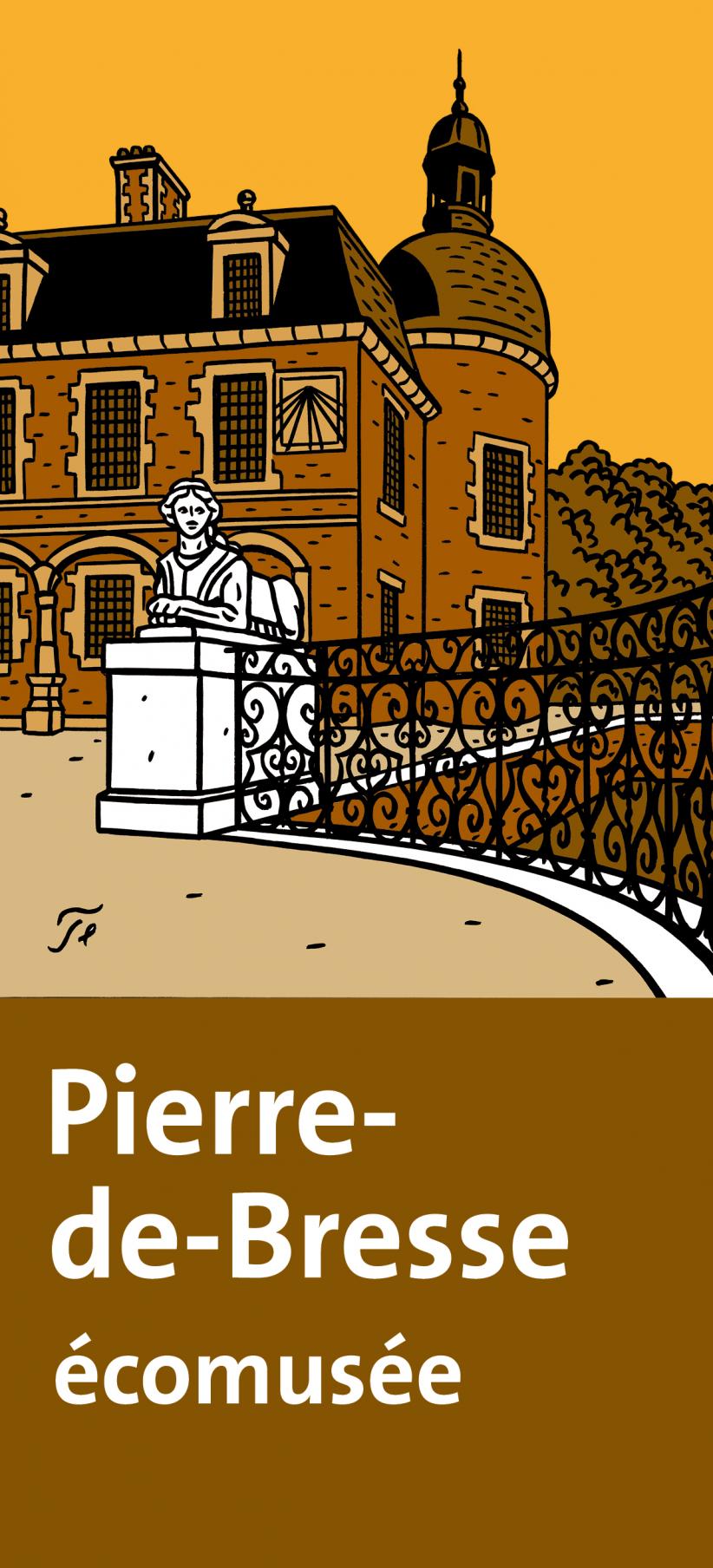 Pierre-de-Bresse Ecomusee Panneau entier