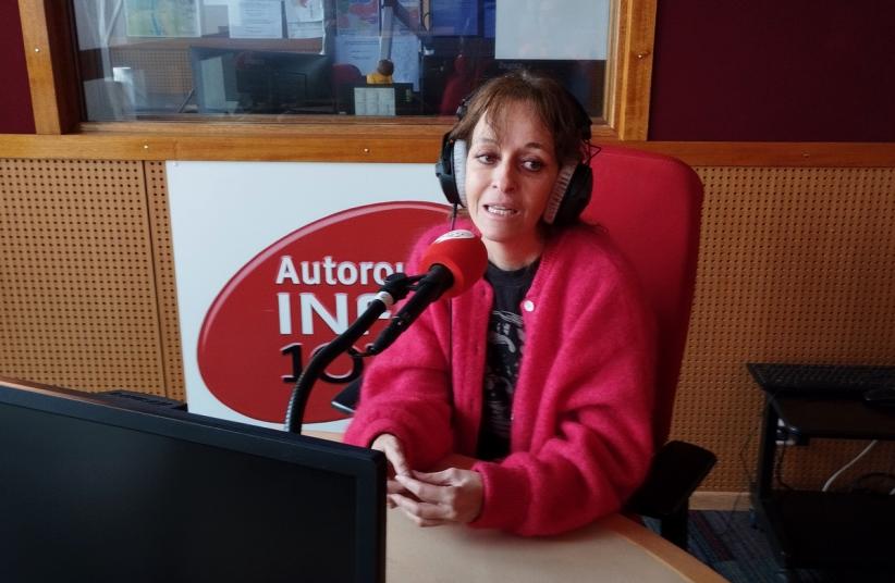 Fanny Nusbaum intervient auprès des agents des réseaux APRR et AREA