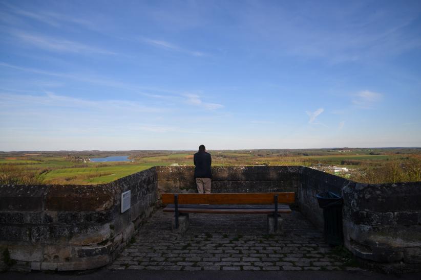 Vue des remparts de Langres