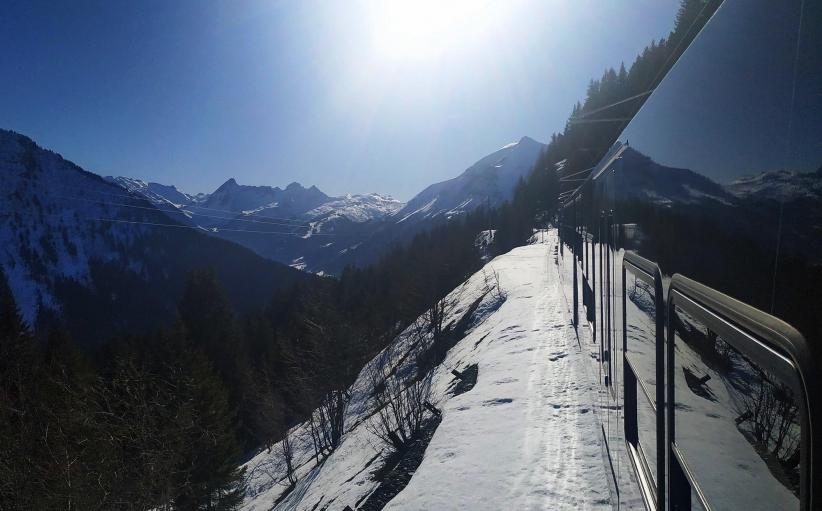 Le tramway du Mont Blanc @Vincent Serrano - Autoroute INFO