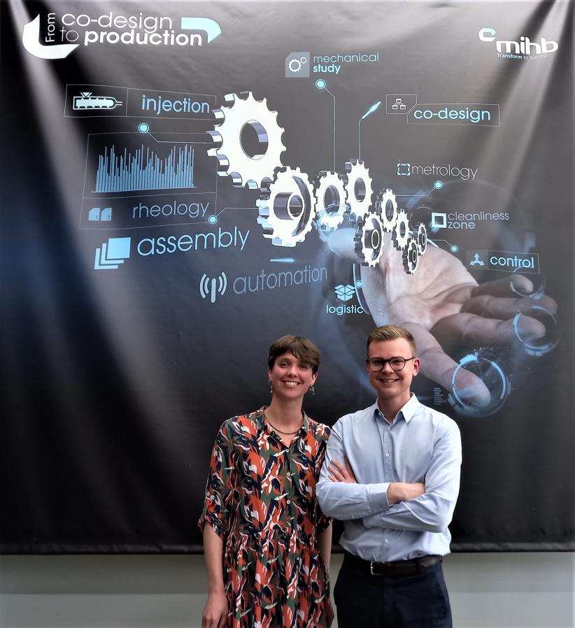 Margaux et Michael Jullien, co-dirigent MIHB
