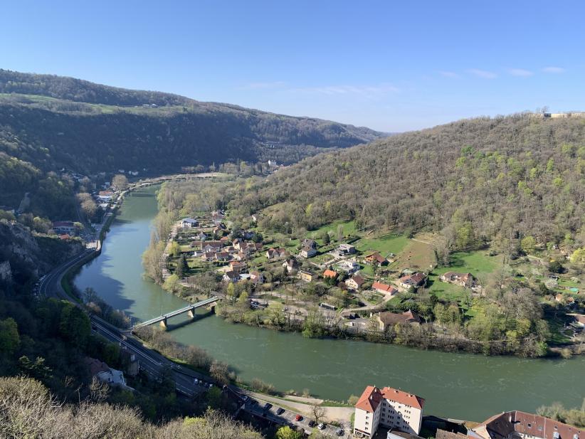 Vue depuis les remparts de la Citadelle