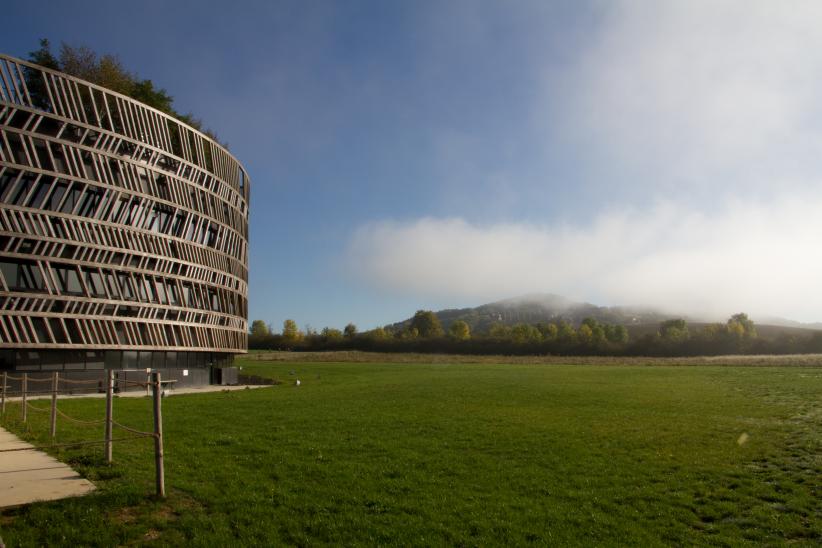 Le bâtiment du MuséoParc Alésia