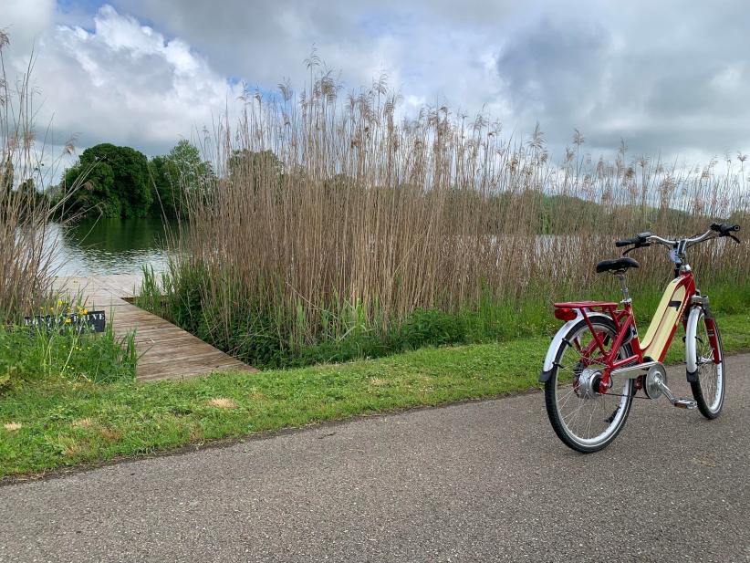 Le retour des cycliste à St-Jean-de-Losne 