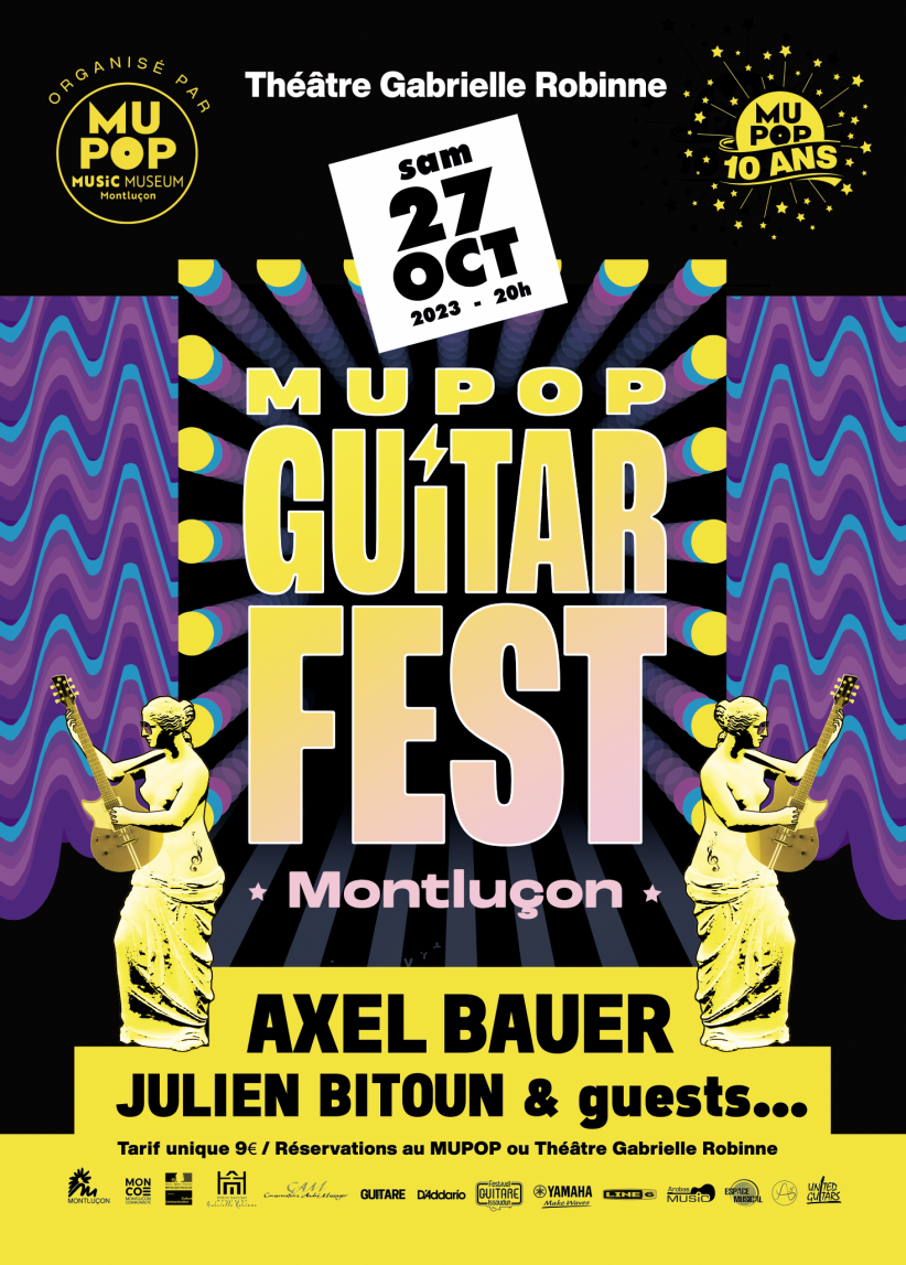 L'affiche du Guitar Fest prévu en octobre