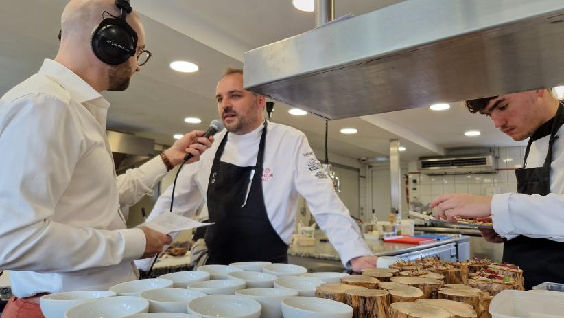 Cédric BURTIN  Chef doublement étoilé du Restaurant l'Amaryliss 