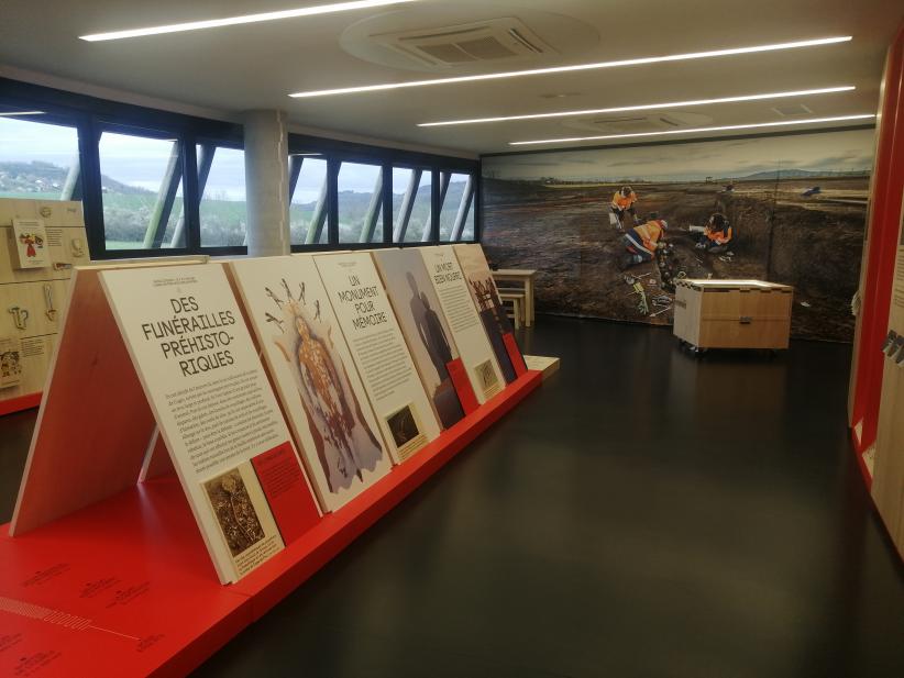 L'espace Archéo du MuséoParc Alésia
