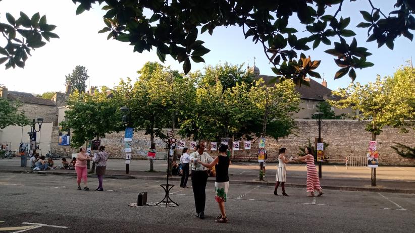 Chalon-sur-Saône, festival art dans la rue