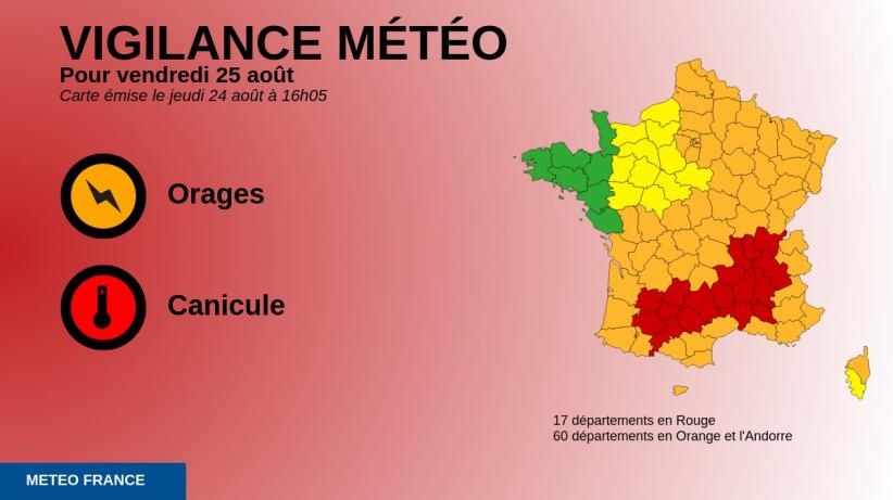 Vigilance orange orages