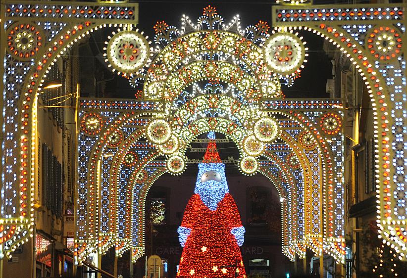 Lumières de Noël Rue Cuvier