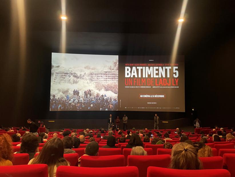 Présentation du film lors de l'avant-première au Pathé Echirolles.