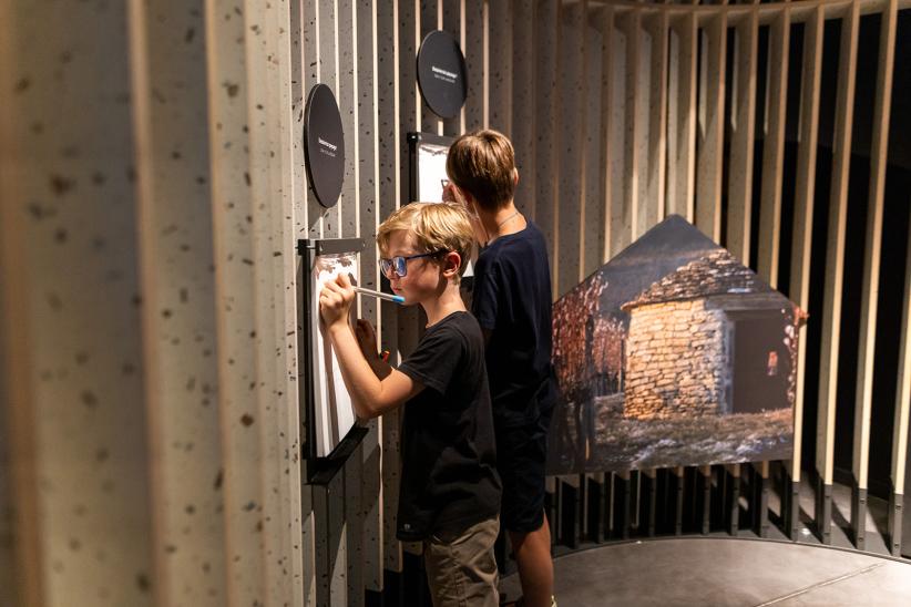 Cité des Climats de Beaune Scenographie