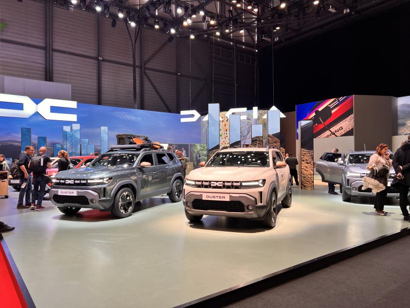 Dacia au salon international de l'automobile de Genève
