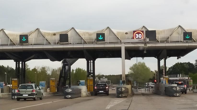 Péage de Fleury A6 Ile-de-France