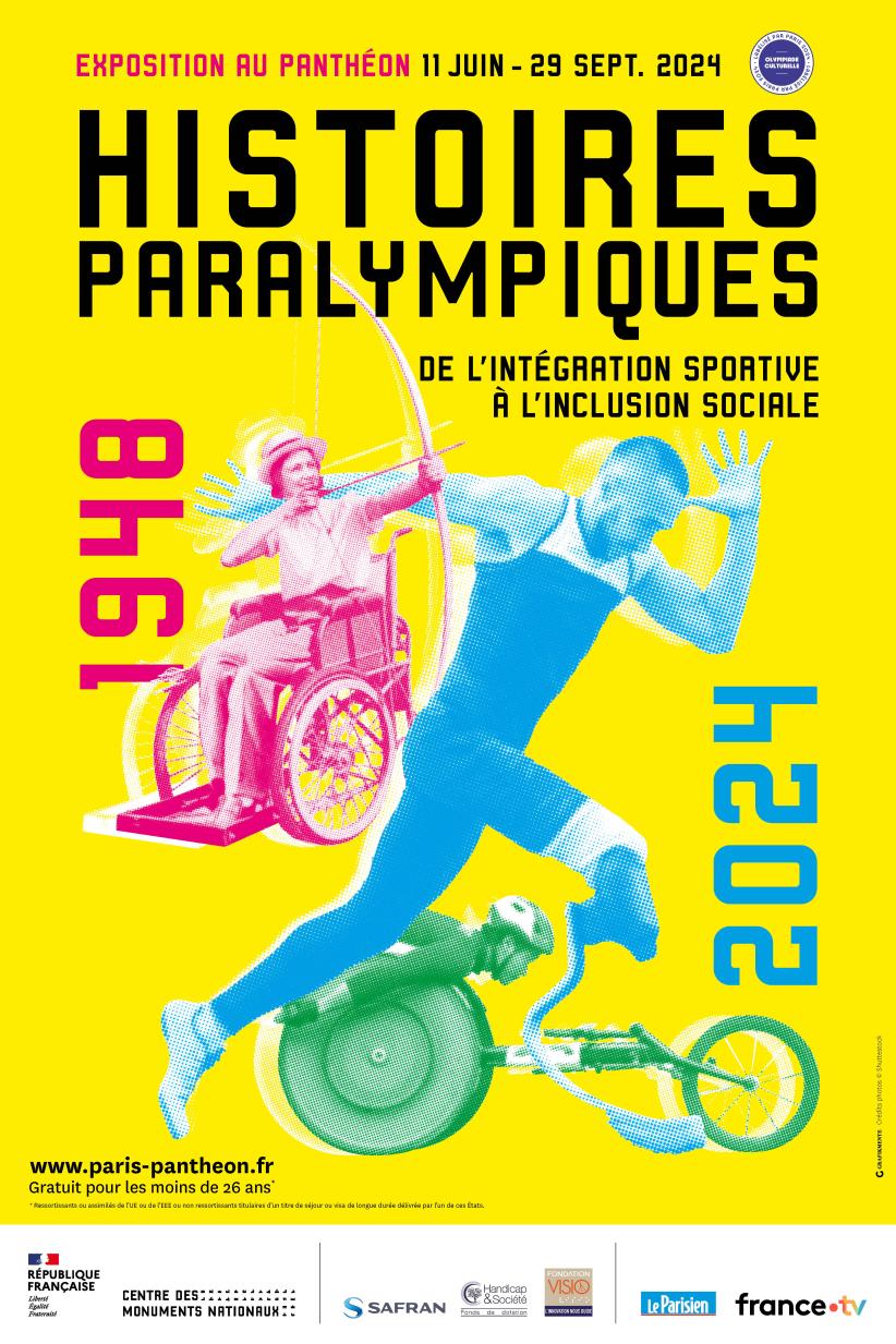 Affiche Paralympique 2024