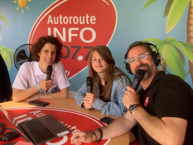 Animations Mâcon juillet 2024 - interview Autoroute INFO