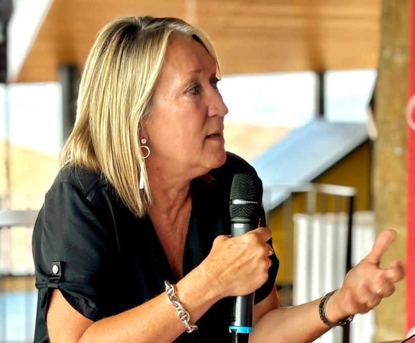 Catherine Sciberras, directrice de l'agence départementale de l'attractivité et du tourisme de l'Aveyron