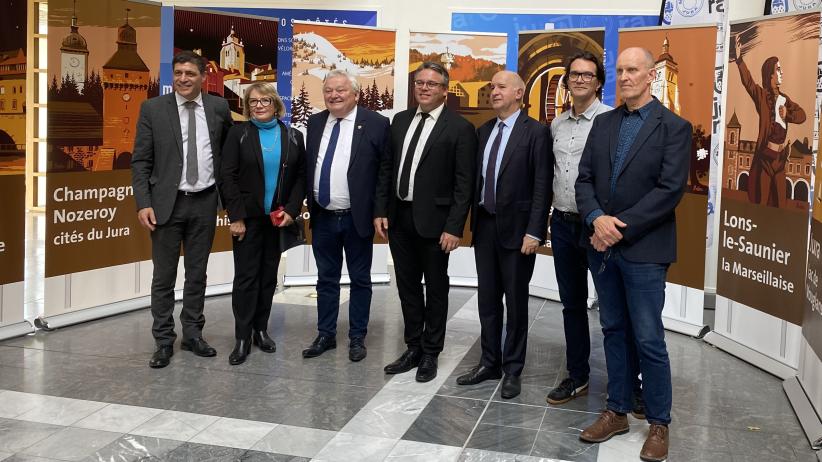 Inauguration panneaux A39 et A36 Jura - Lons le Saunier - 09 2024