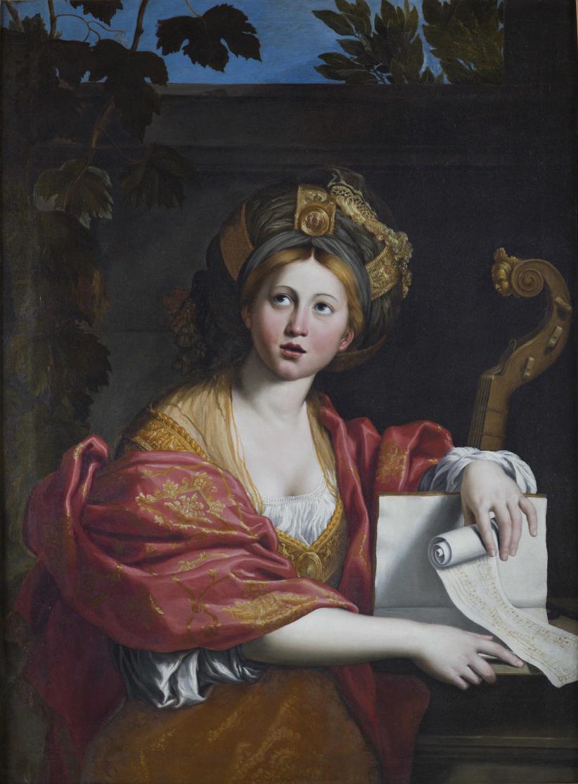 Dominiquin, Sibylle, 1617, huile sur toile, 123 x 89 cm, Galleria Borghese