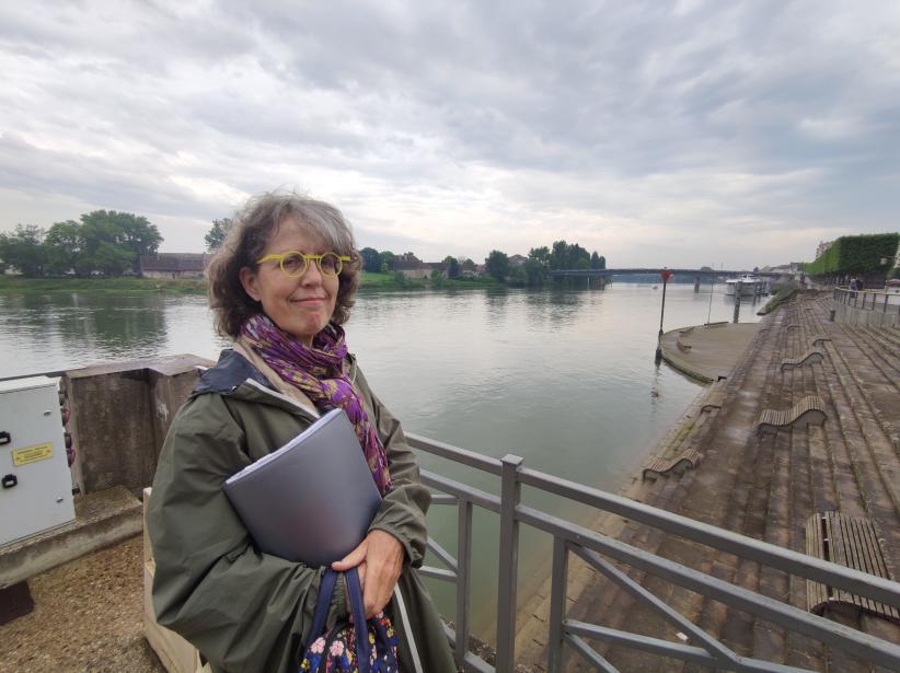 Marie-Annick Fargeix, guide conférencière à Chalon/Saône